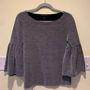Banana Republic Top with Bell Sleeves, size M